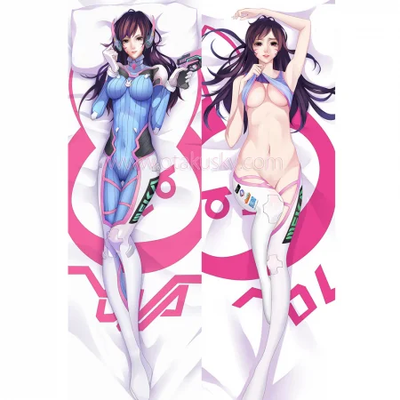 Overwatch OW Dakimakura D.Va Body Pillow Case 09