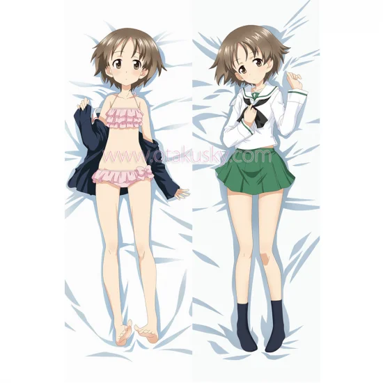 Girls und Panzer Dakimakura Maruyama Saki Body Pillow Case - Click Image to Close