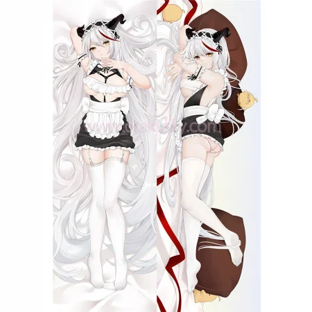 Azur Lane Dakimakura KMS Agir Body Pillow Case 04