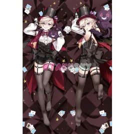 Genshin Impact Dakimakura Lyney Body Pillow Case 09