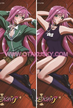 Rosario And Vampire Moka Akashiya Body Pillow Case 01