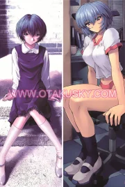 Anime Dakimakura Rei Ayanami Body Pillow Case 12