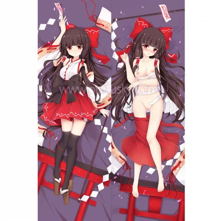 Touhou Project Dakimakura Reimu Hakurei Body Pillow Case 02