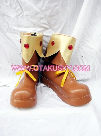 Yellow Cosplay Shoes 03