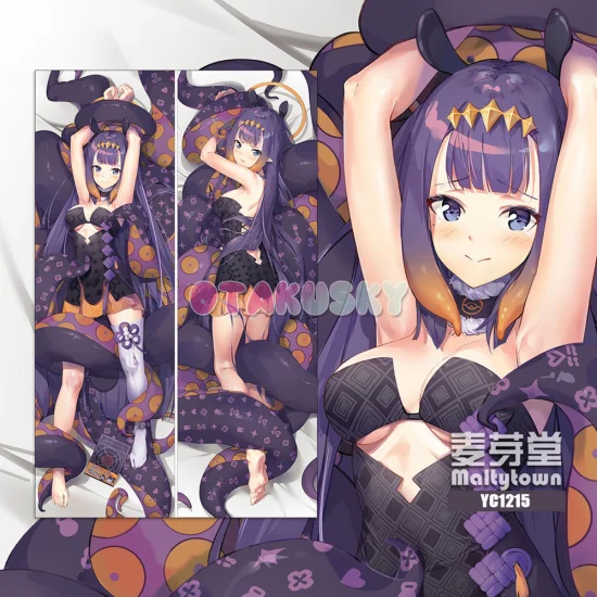 Virtual YouTuber Dakimakura Ninomae Ina'nis Body Pillow Case 02 - Click Image to Close