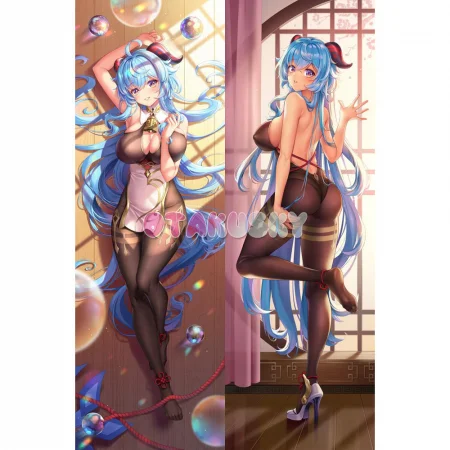 Genshin Impact Dakimakura Ganyu Body Pillow Case 39