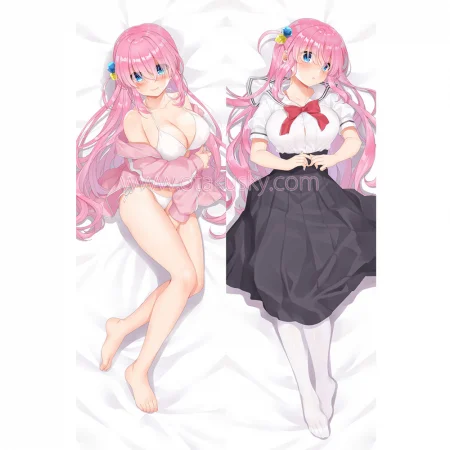 Bocchi the Rock! Dakimakura Hitori Gotou Body Pillow Case