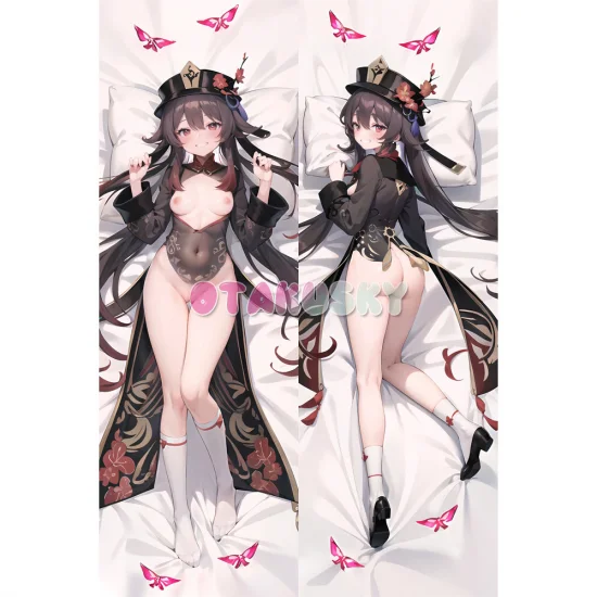 Genshin Impact Dakimakura Hu Tao Walnut Body Pillow Case 31 - Click Image to Close