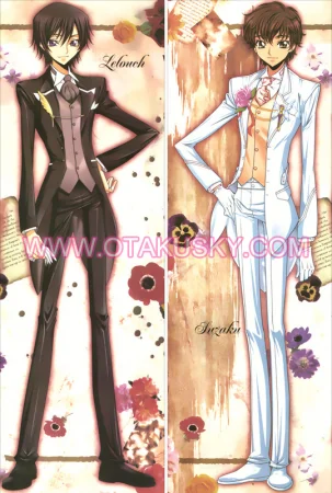 Code Geass Lelouch Lamperouge Body Pillow Case 01