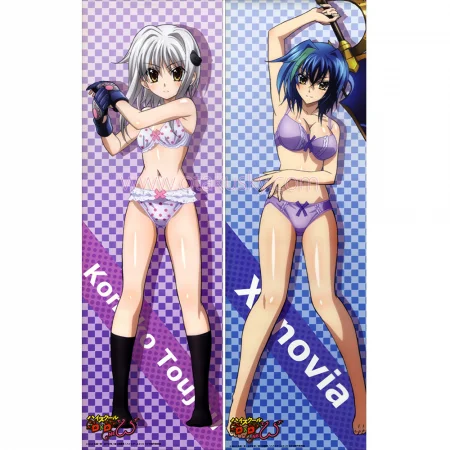 High School DXD Dakimakura Koneko Toujou Xenovia Body Pillow Case