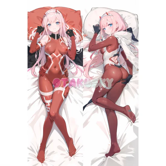 DARLING in the FRANXX Dakimakura Zero Two 02 Body Pillow Case 20 - Click Image to Close