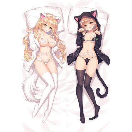 A Certain Scientific Railgun Dakimakura Misaka Mikoto Shokuhou Misaki Body Pillow Case 02