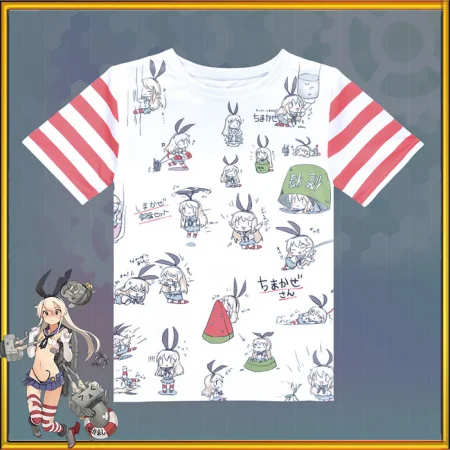 Kantai Collection Shimakaze Full Print T-Shirt