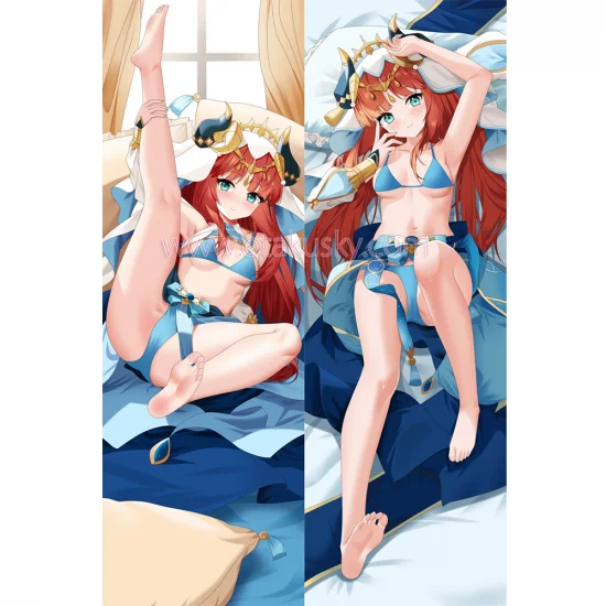 Genshin Impact Dakimakura Nilou Body Pillow Case 19 - Click Image to Close