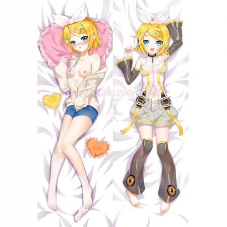 Vocaloid Dakimakura Kagamine Rin Body Pillow Case