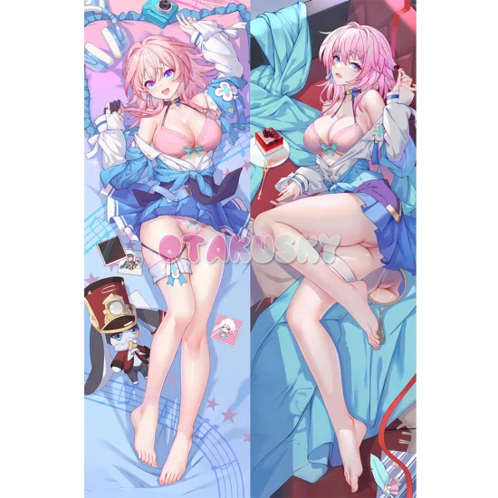 Honkai: Star Rail Dakimakura March 7th Body Pillow Case 09 - Click Image to Close