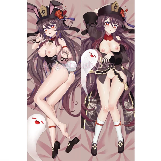 Genshin Impact Dakimakura Hu Tao Walnut Body Pillow Case 14 - Click Image to Close