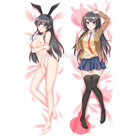 Seishun Buta Yarou Dakimakura Mai Sakurajima Body Pillow Case 09