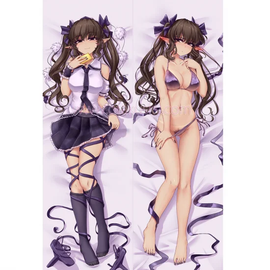 Touhou Project Dakimakura Himekaidou Hatate Body Pillow Case - Click Image to Close