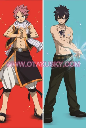 Fairy Tail Natsu Dragneel Body Pillow Case 01