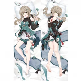 Honkai: Star Rail Dakimakura Qingque Body Pillow Case