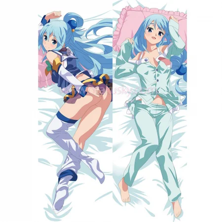 KonoSuba Dakimakura Aqua Body Pillow Case 12