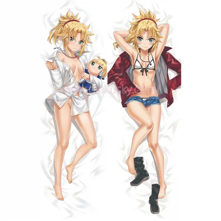 Fate/Apocrypha Dakimakura Mordred Body Pillow Case 02