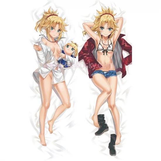 Fate/Apocrypha Dakimakura Mordred Body Pillow Case 02 - Click Image to Close