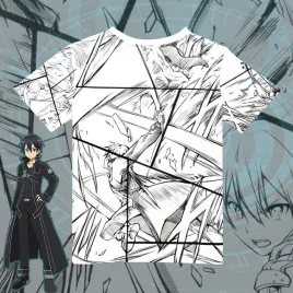 Sword Art Online Kirito Full Print T-Shirt