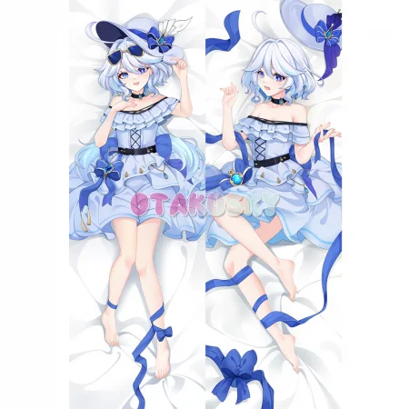 Genshin Impact Dakimakura Focalors Body Pillow Case 08