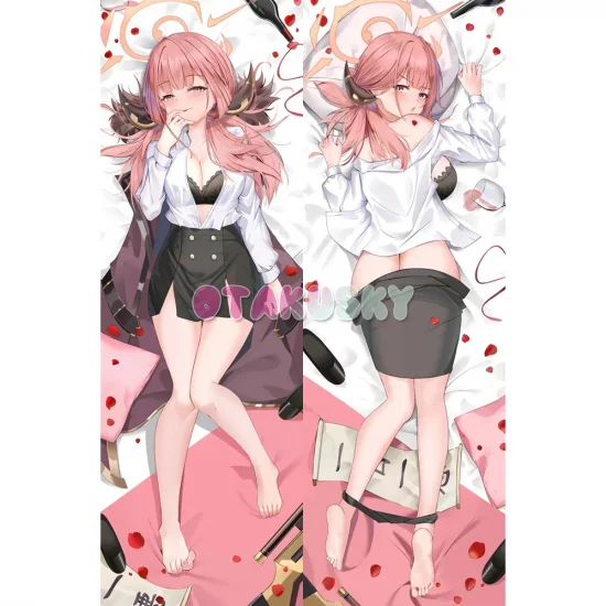 Blue Archive Dakimakura Rikuhachima Aru Body Pillow Case 05 - Click Image to Close