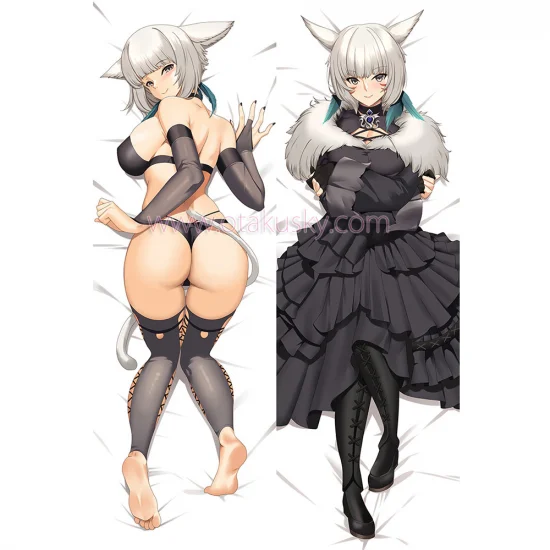 Final Fantasy Dakimakura Y'shtola Rhul Body Pillow Case 02 - Click Image to Close