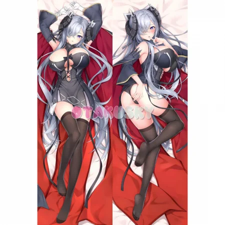 Azur Lane Dakimakura KMS August von Parseval Body Pillow Case 08