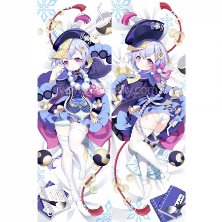 Genshin Impact Dakimakura Qiqi Body Pillow Case 05