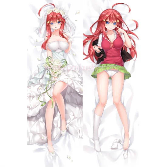 The Quintessential Quintuplets Dakimakura Nakano Itsuki Body Pillow Case 02 - Click Image to Close