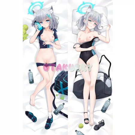 Blue Archive Dakimakura Sunaookami Shiroko Body Pillow Case 05