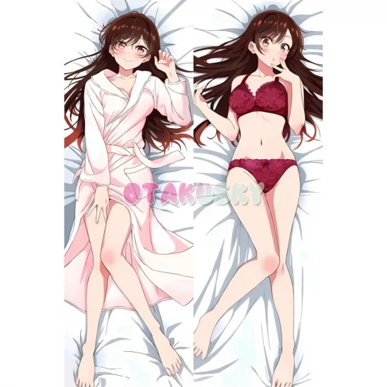 Kanojo Okarishimasu Dakimakura Chizuru Ichinose Body Pillow Case 17 - Click Image to Close