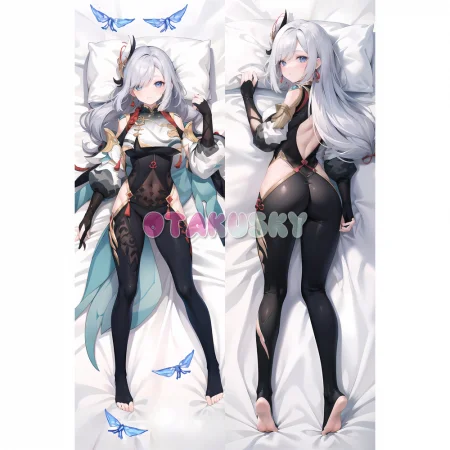 Genshin Impact Dakimakura Shenhe Body Pillow Case 42