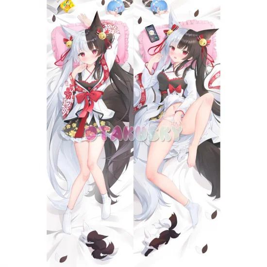 Virtual YouTuber Dakimakura Alice Mana Body Pillow Case 03 - Click Image to Close