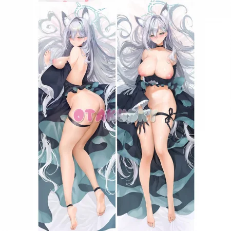 Blue Archive Dakimakura Sunaookami Shiroko Body Pillow Case 12