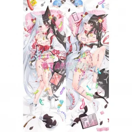 Virtual YouTuber Dakimakura Alice Mana Body Pillow Case 07