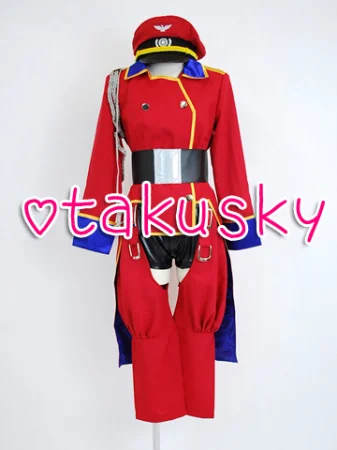 Macross Frontier Sheryl Nome Red Cosplay Uniform