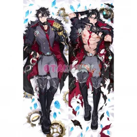 Genshin Impact Dakimakura Wriothesley Body Pillow Case 05