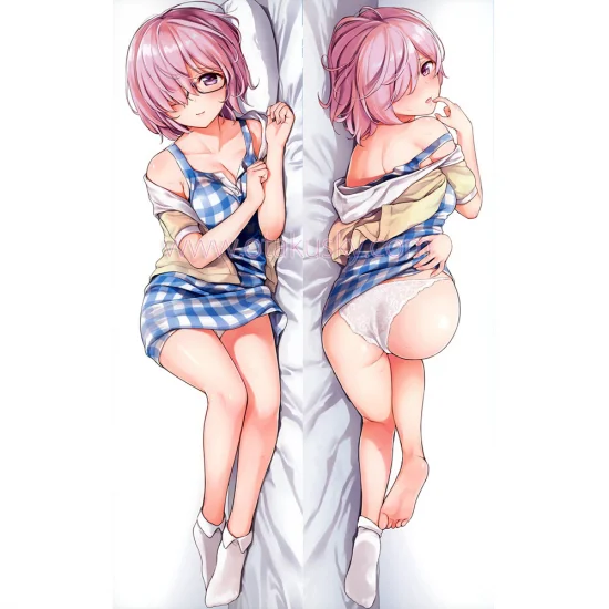 Fate/Grand Order Dakimakura Shielder Mash Kyrielight Body Pillow Case 11 - Click Image to Close