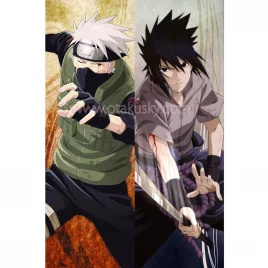 Naruto Dakimakura Hatake Kakashi Sasuke Uchiha Body Pillow Case