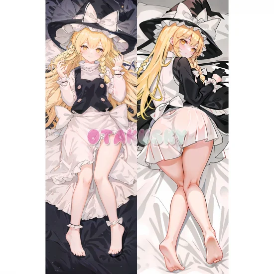 Touhou Project Dakimakura Marisa Kirisame Body Pillow Case 04 - Click Image to Close