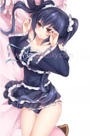 Hyperdimension Neptunia Dakimakura Noire Body Pillow Case 04