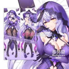 Honkai: Star Rail Dakimakura Black Swan Body Pillow Case 03