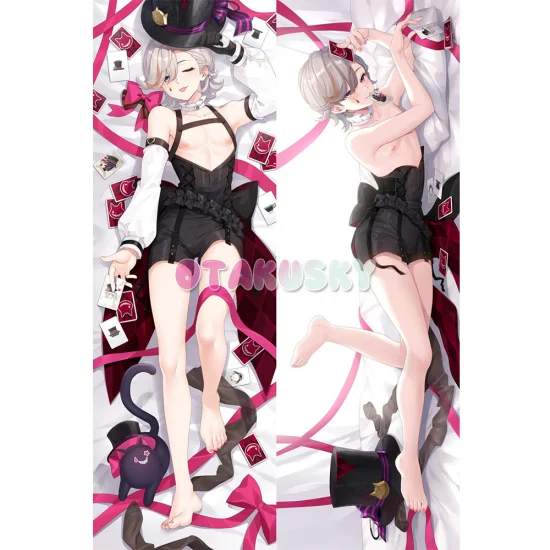 Genshin Impact Dakimakura Lyney Body Pillow Case 05 - Click Image to Close