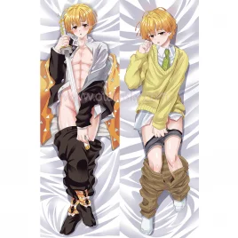 Demon Slayer Dakimakura Agatsuma Zenitsu Body Pillow Case 04